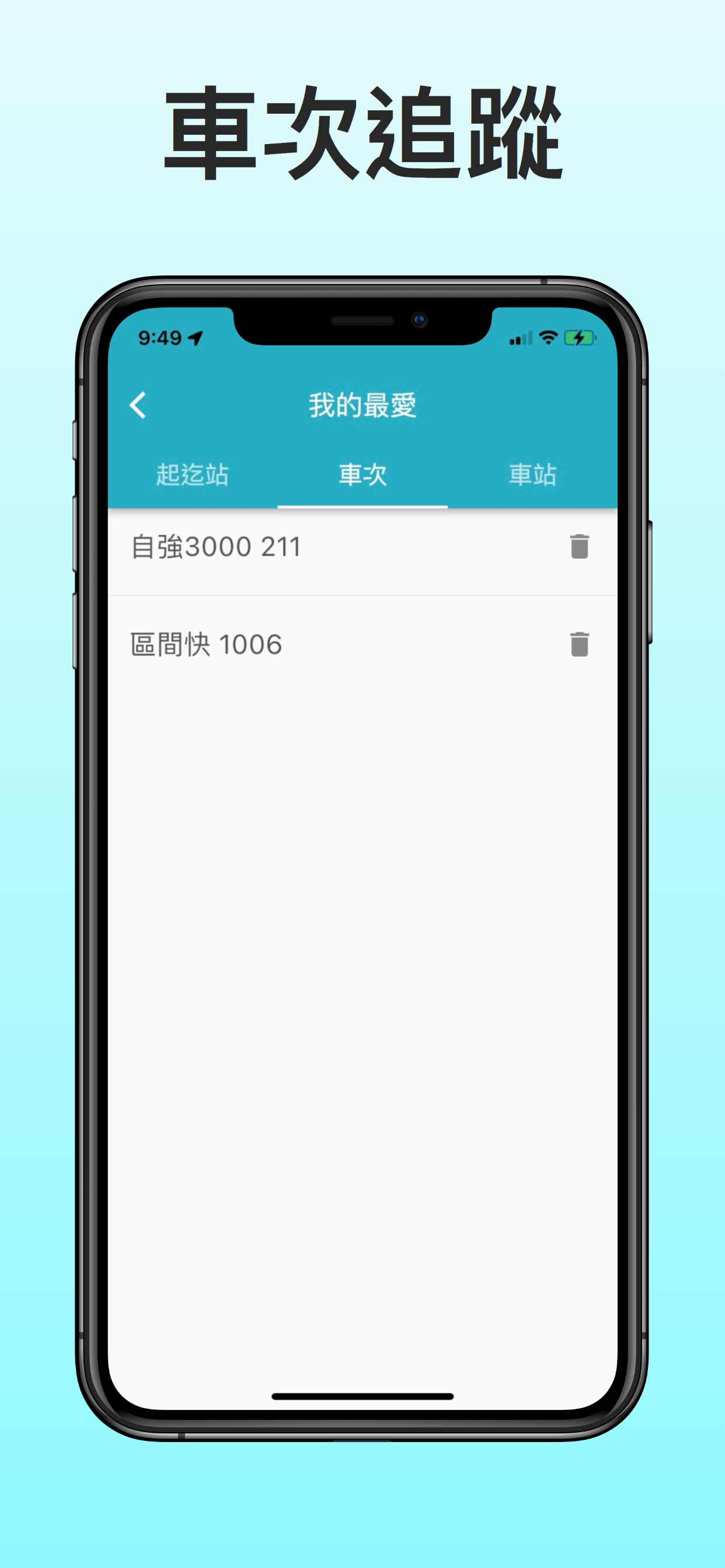 我的最愛功能